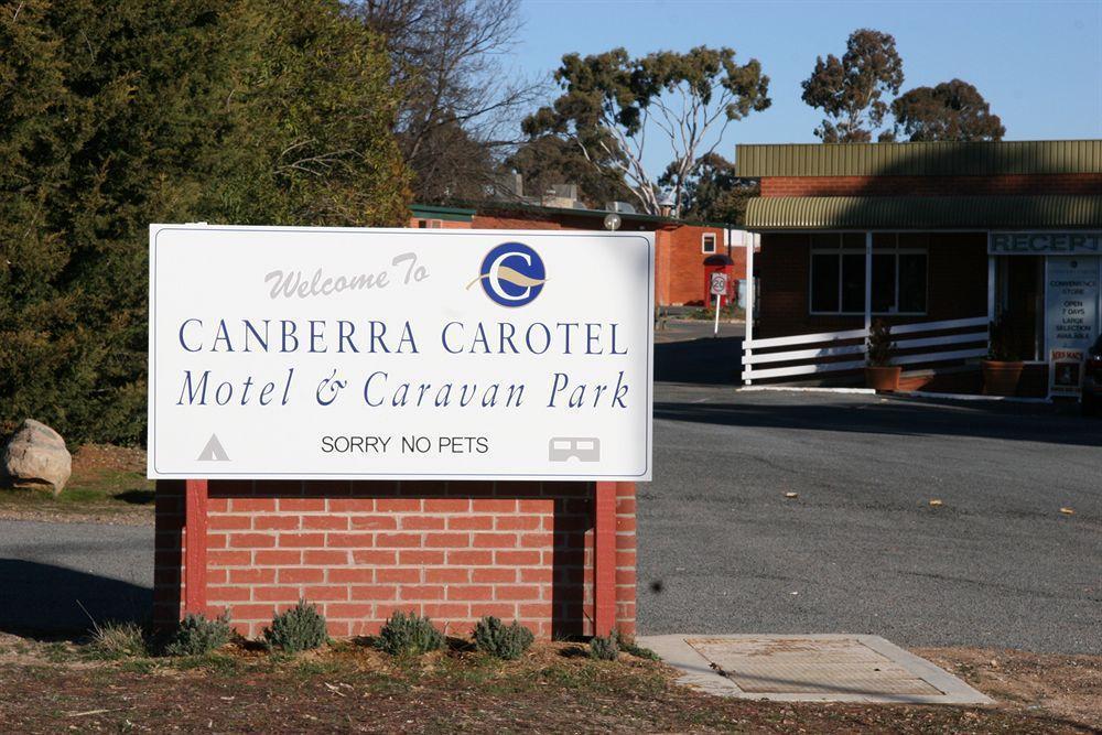 Canberra Carotel Motel Extérieur photo