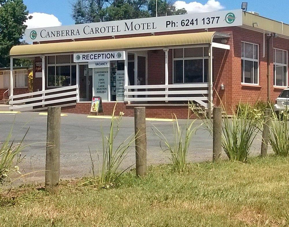 Canberra Carotel Motel Extérieur photo